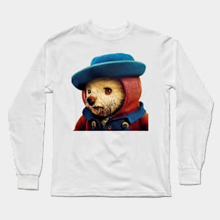 Adorable Paddington Bear Long Sleeve T-Shirt